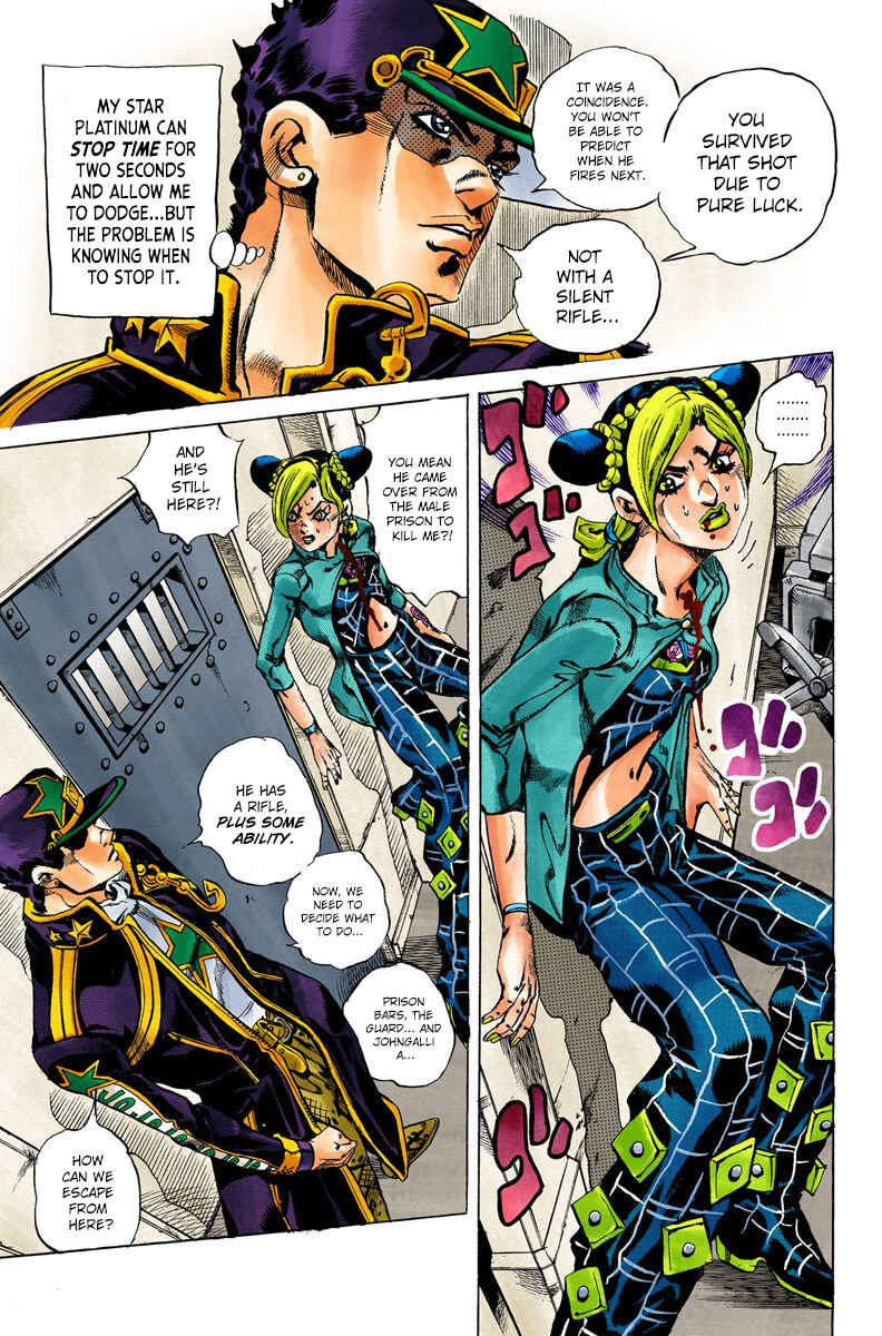 Page 5 Chapter 13 JoJos Bizarre Adventure, Part 6: Stone Ocean (Official Colored)