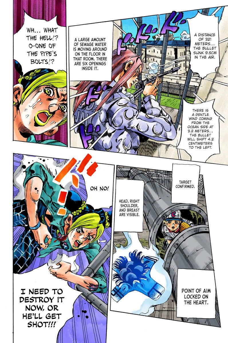 Page 14 Chapter 15 JoJos Bizarre Adventure, Part 6: Stone Ocean (Official Colored)