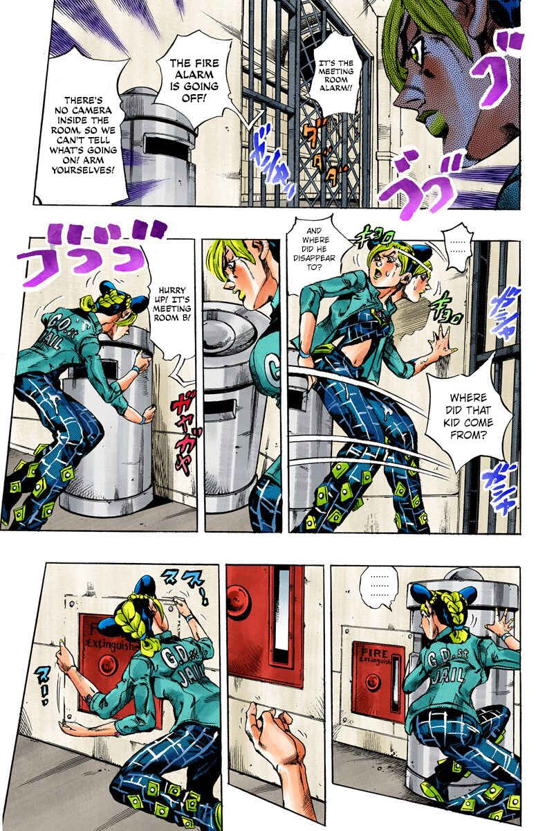 Page 5 Chapter 15 JoJos Bizarre Adventure, Part 6: Stone Ocean (Official Colored)