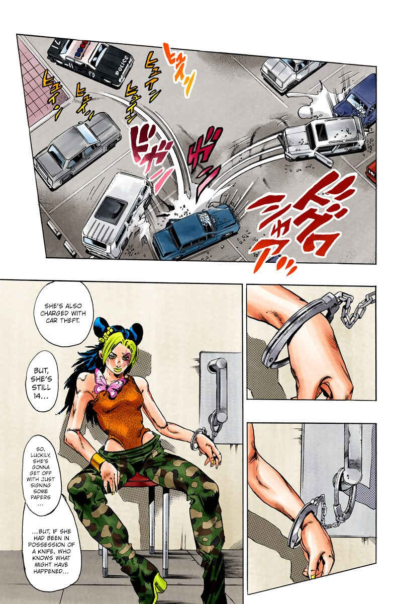 Page 12 Chapter 75 JoJos Bizarre Adventure, Part 6: Stone Ocean (Official Colored)