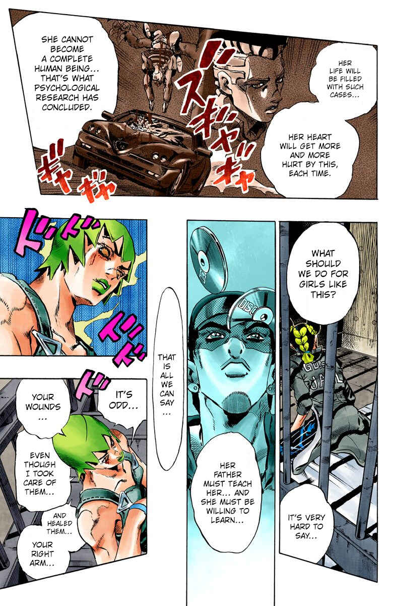 Page 16 Chapter 75 JoJos Bizarre Adventure, Part 6: Stone Ocean (Official Colored)