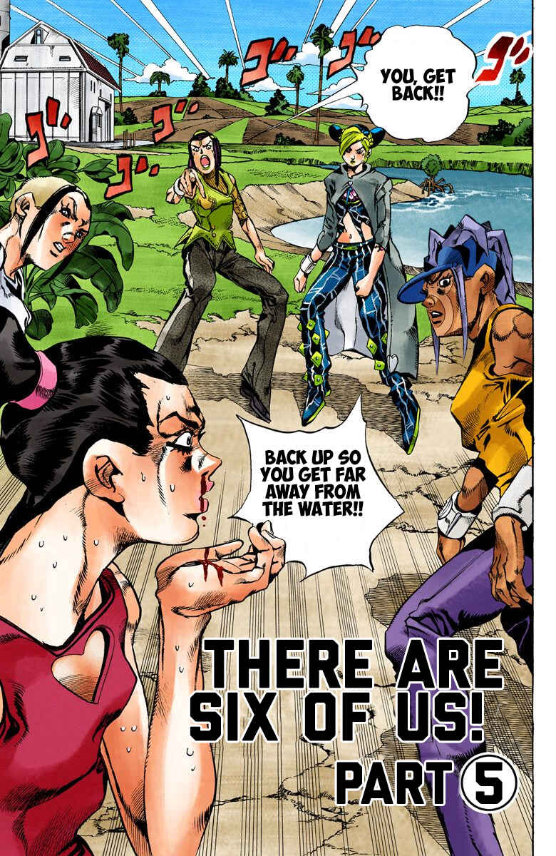 Page 1 Chapter 30 JoJos Bizarre Adventure, Part 6: Stone Ocean (Official Colored)