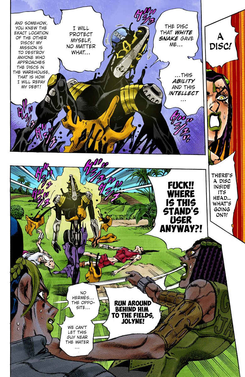 Page 11 Chapter 30 JoJos Bizarre Adventure, Part 6: Stone Ocean (Official Colored)