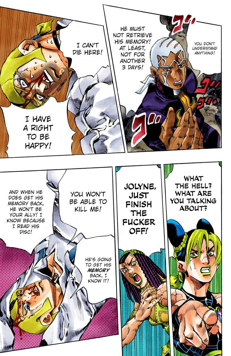 Page 13 Chapter 124 JoJos Bizarre Adventure, Part 6: Stone Ocean (Official Colored)
