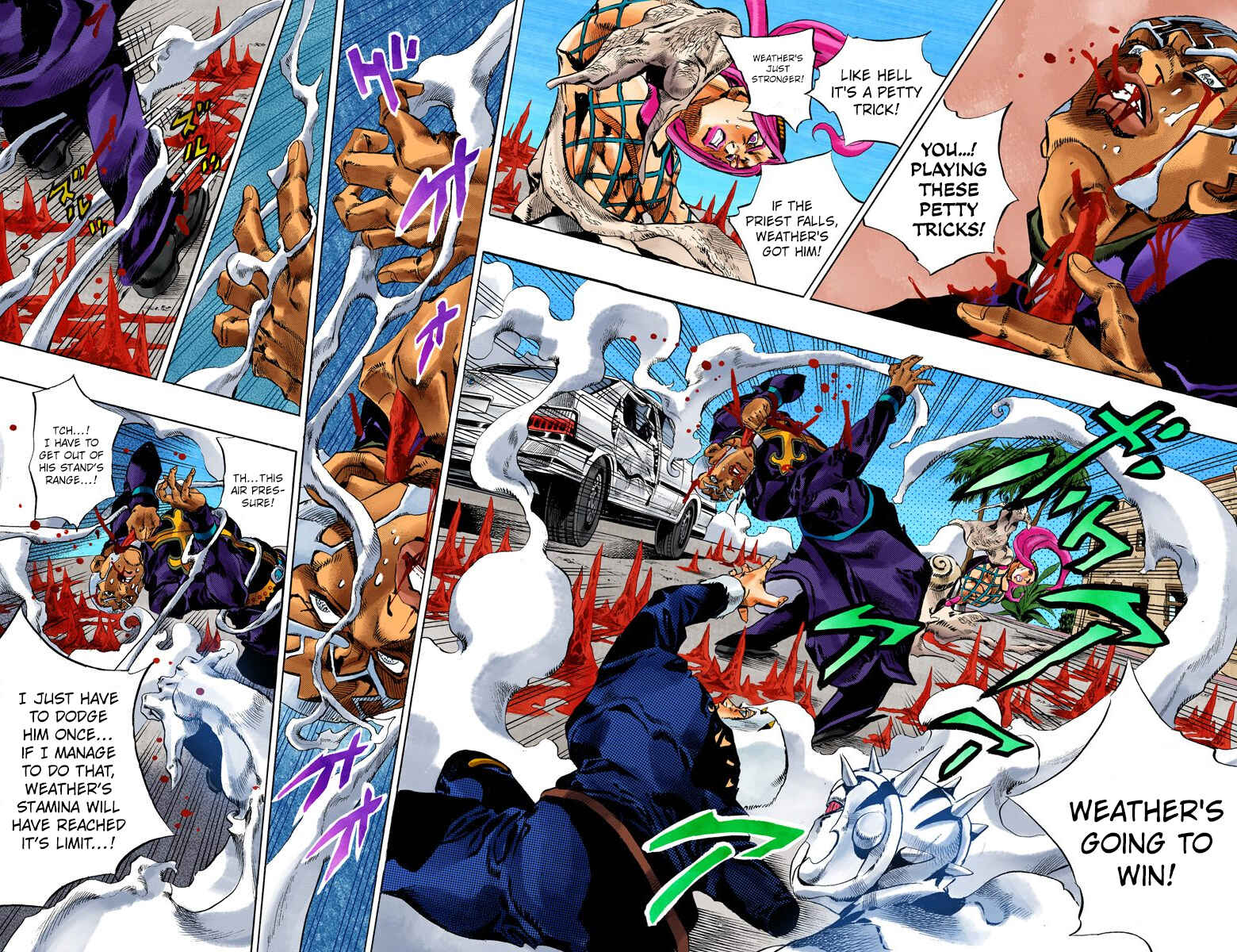 Page 3 Chapter 136 JoJos Bizarre Adventure, Part 6: Stone Ocean (Official Colored)