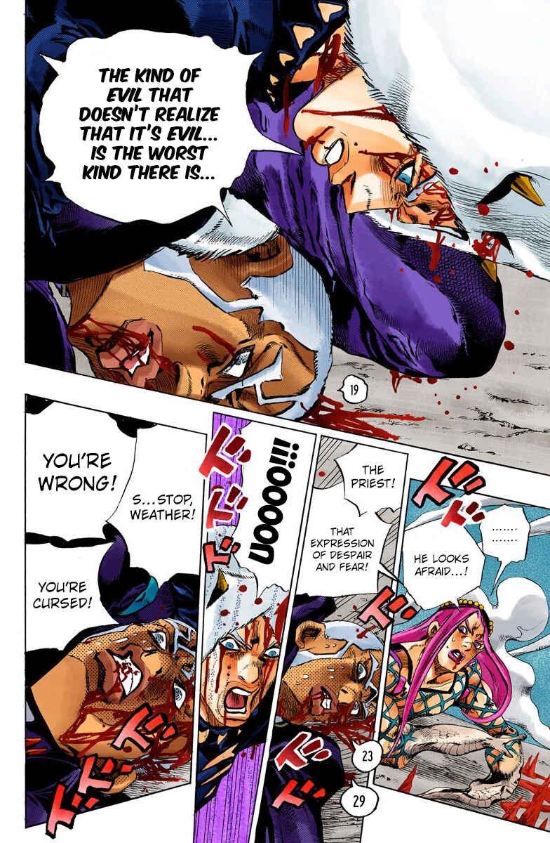 Page 9 Chapter 136 JoJos Bizarre Adventure, Part 6: Stone Ocean (Official Colored)