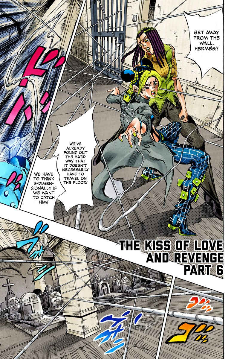 Page 1 Chapter 56 JoJos Bizarre Adventure, Part 6: Stone Ocean (Official Colored)