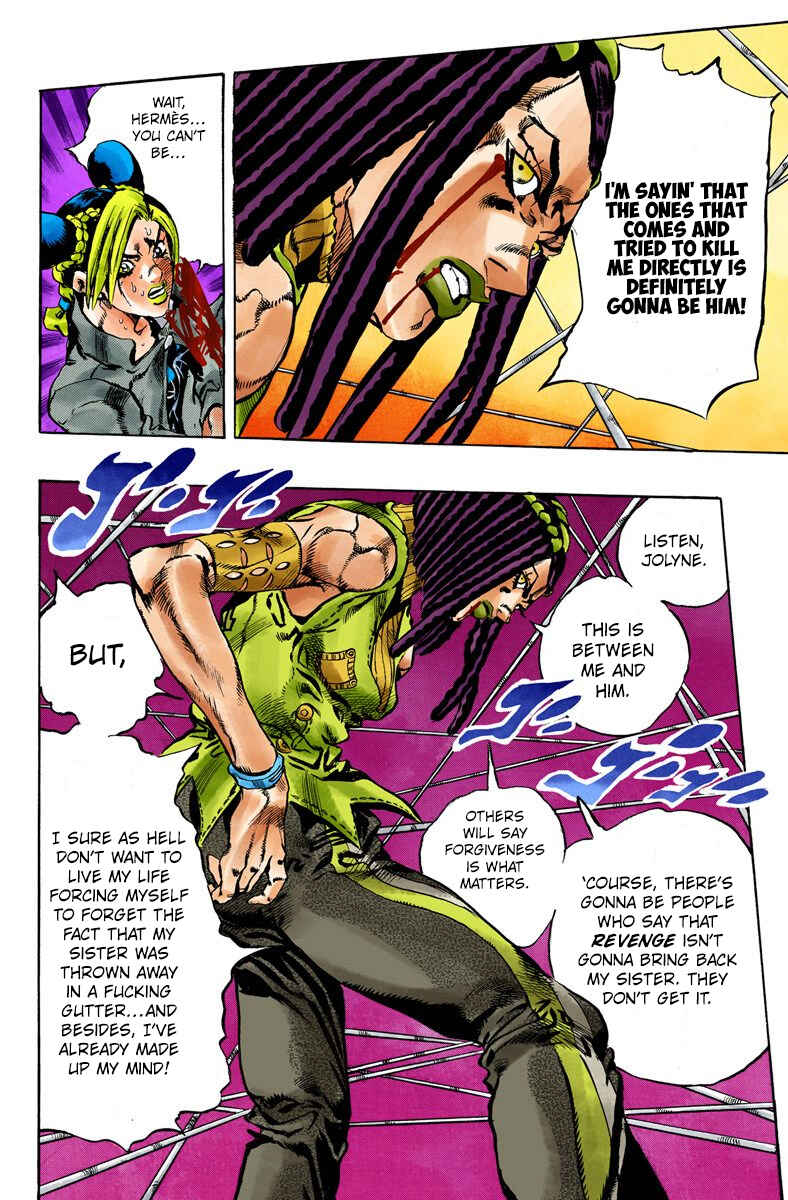Page 14 Chapter 56 JoJos Bizarre Adventure, Part 6: Stone Ocean (Official Colored)