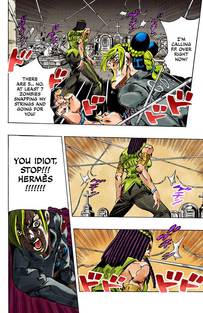 Page 16 Chapter 56 JoJos Bizarre Adventure, Part 6: Stone Ocean (Official Colored)