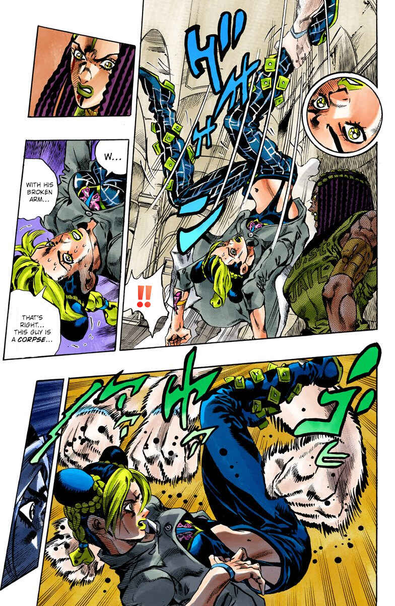 Page 4 Chapter 56 JoJos Bizarre Adventure, Part 6: Stone Ocean (Official Colored)