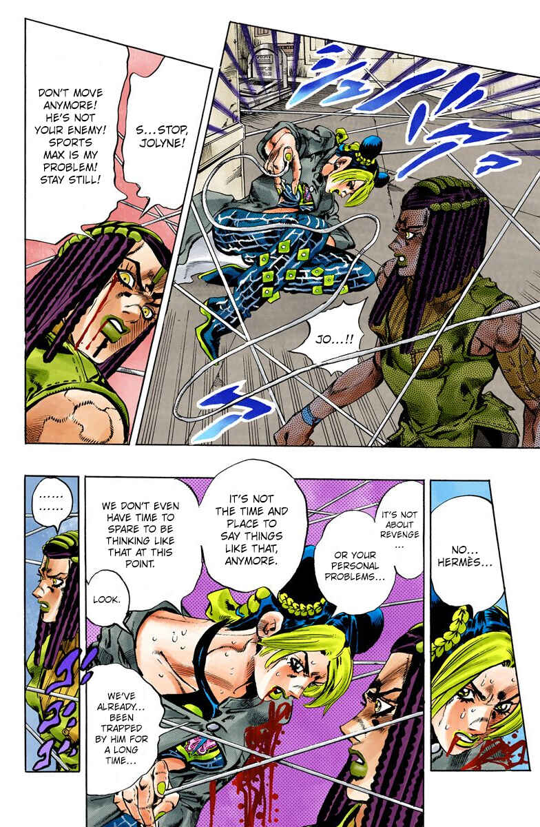 Page 9 Chapter 56 JoJos Bizarre Adventure, Part 6: Stone Ocean (Official Colored)