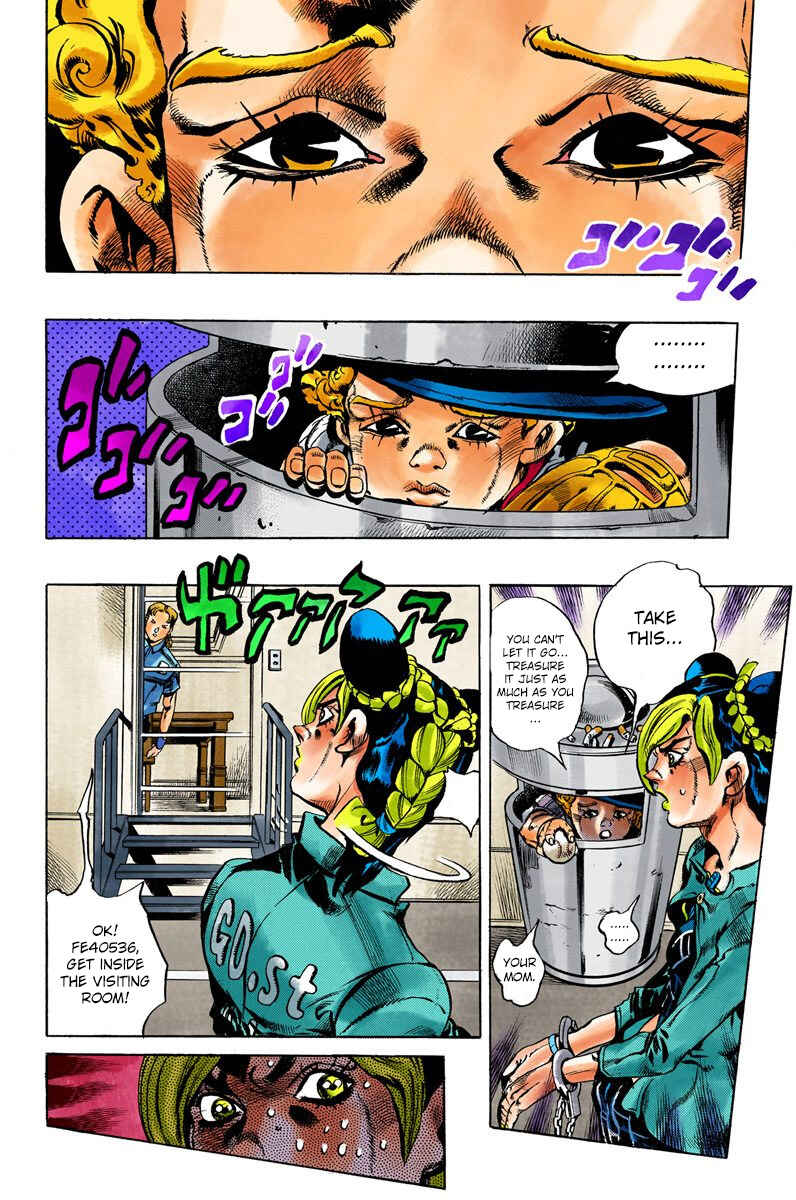 Page 12 Chapter 11 JoJos Bizarre Adventure, Part 6: Stone Ocean (Official Colored)