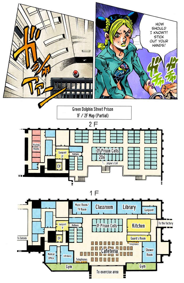 Page 7 Chapter 11 JoJos Bizarre Adventure, Part 6: Stone Ocean (Official Colored)