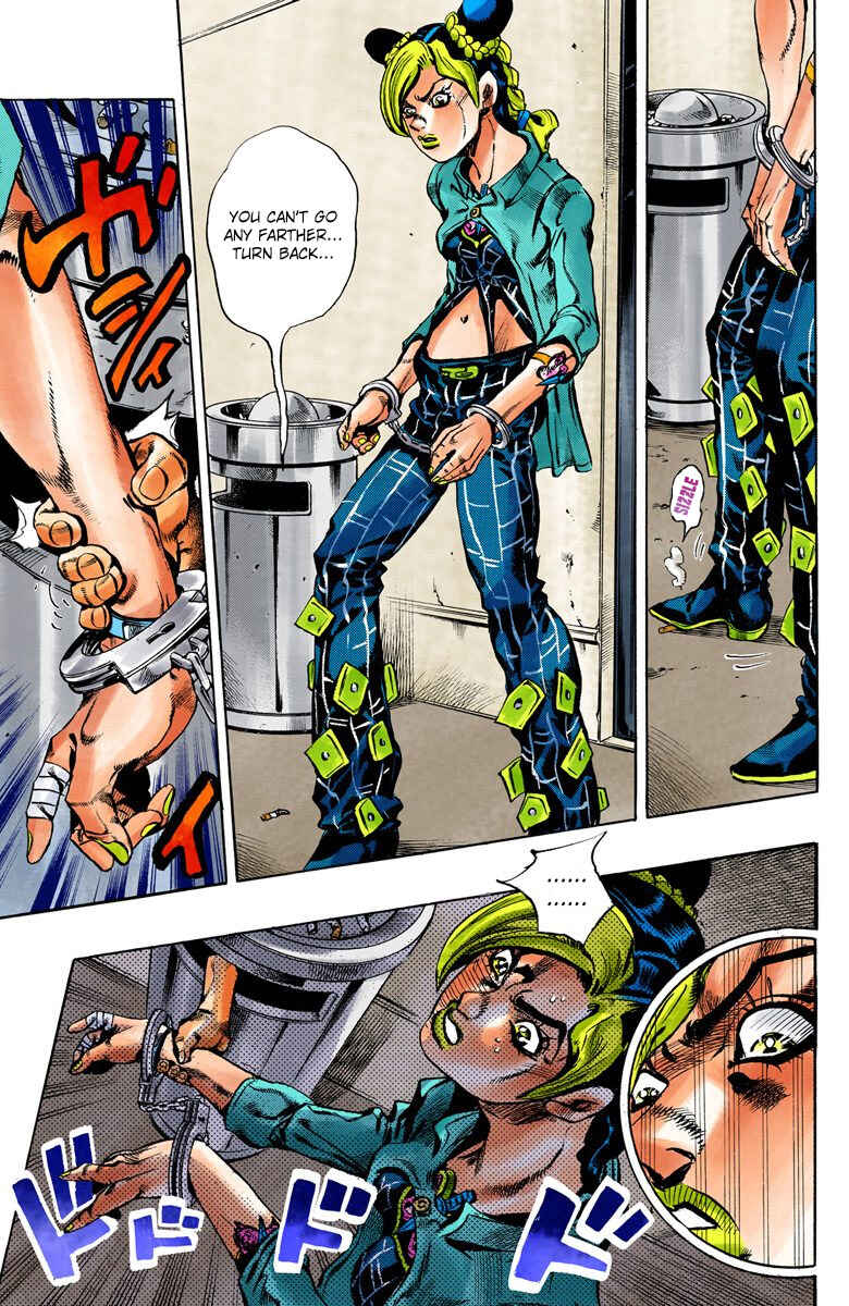 Page 9 Chapter 11 JoJos Bizarre Adventure, Part 6: Stone Ocean (Official Colored)