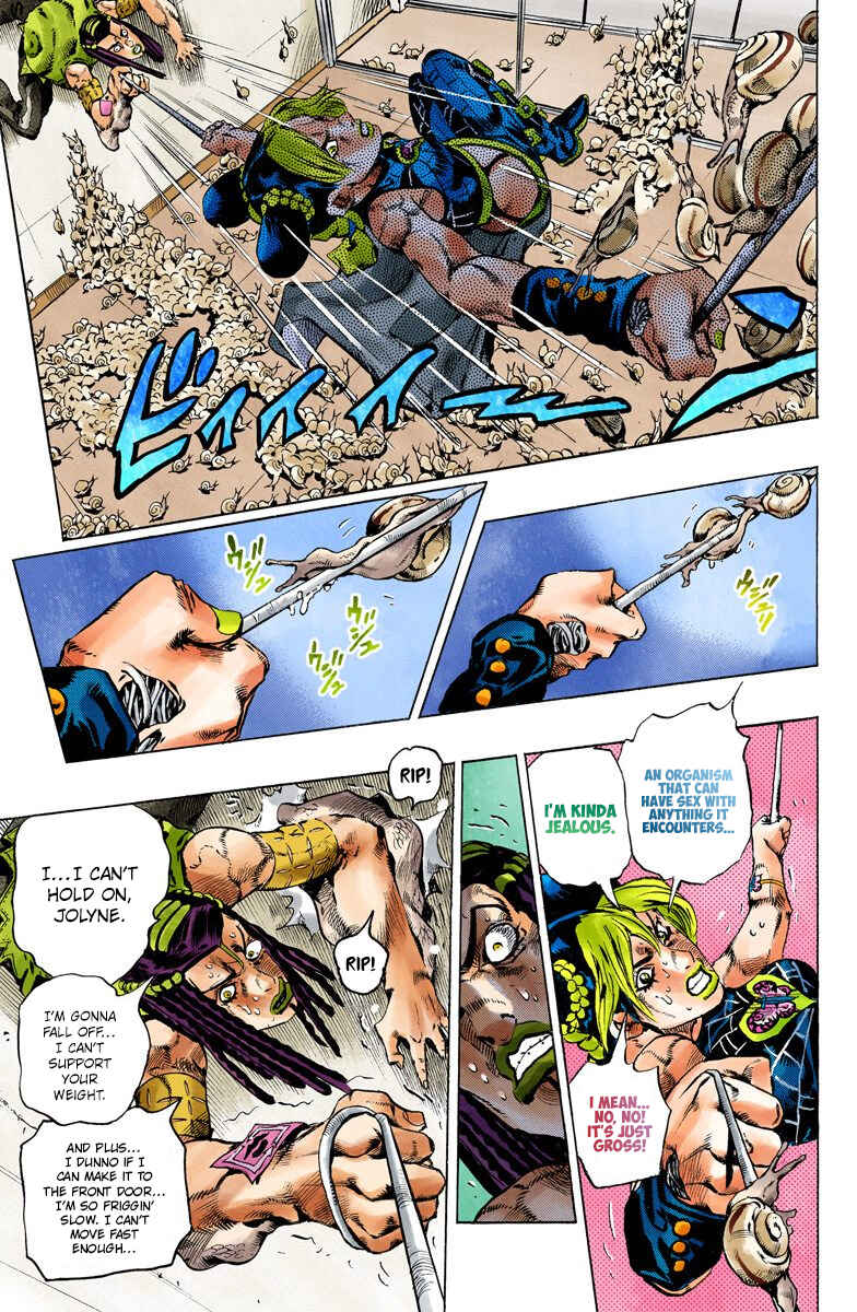 Page 8 Chapter 130 JoJos Bizarre Adventure, Part 6: Stone Ocean (Official Colored)
