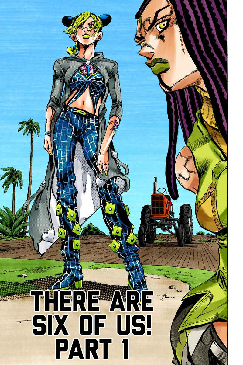 Page 1 Chapter 26 JoJos Bizarre Adventure, Part 6: Stone Ocean (Official Colored)