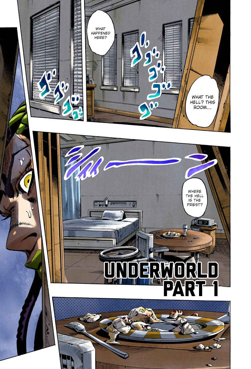 Page 1 Chapter 119 JoJos Bizarre Adventure, Part 6: Stone Ocean (Official Colored)