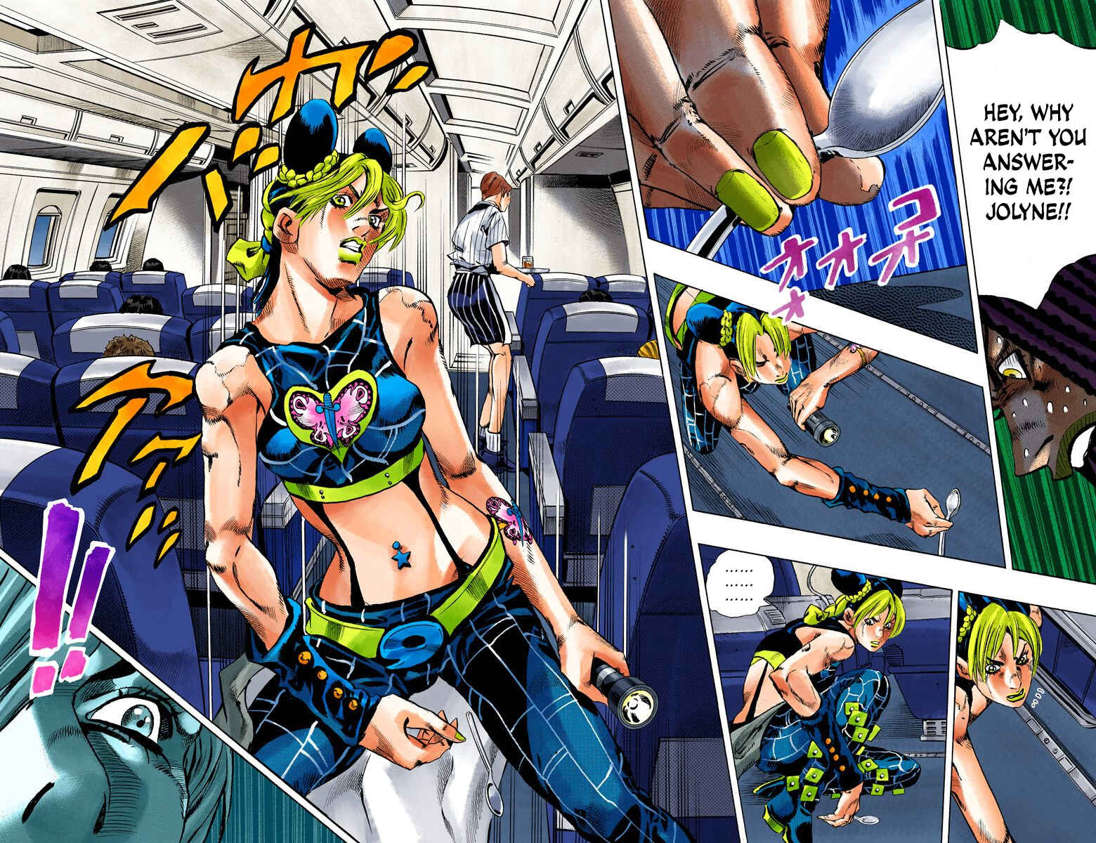 Page 12 Chapter 119 JoJos Bizarre Adventure, Part 6: Stone Ocean (Official Colored)