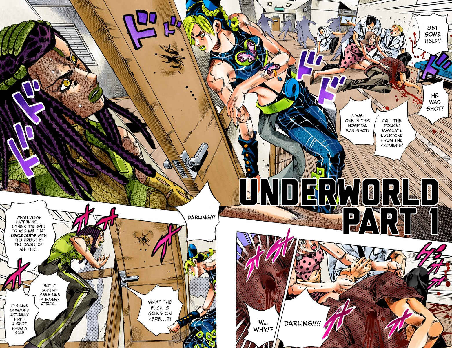 Page 2 Chapter 119 JoJos Bizarre Adventure, Part 6: Stone Ocean (Official Colored)