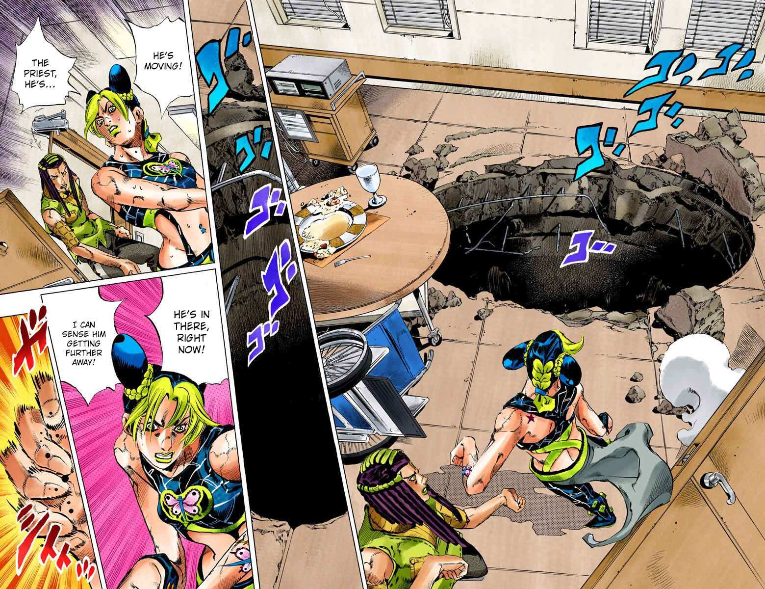 Page 5 Chapter 119 JoJos Bizarre Adventure, Part 6: Stone Ocean (Official Colored)