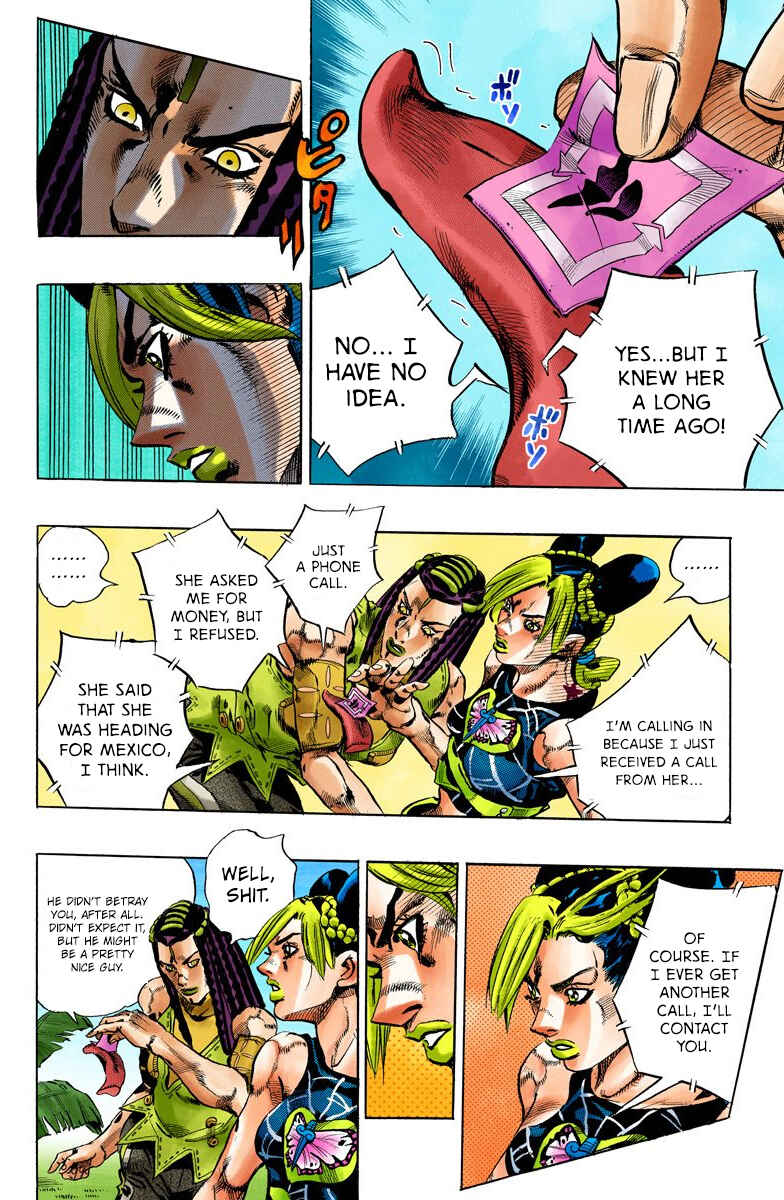 Page 11 Chapter 111 JoJos Bizarre Adventure, Part 6: Stone Ocean (Official Colored)