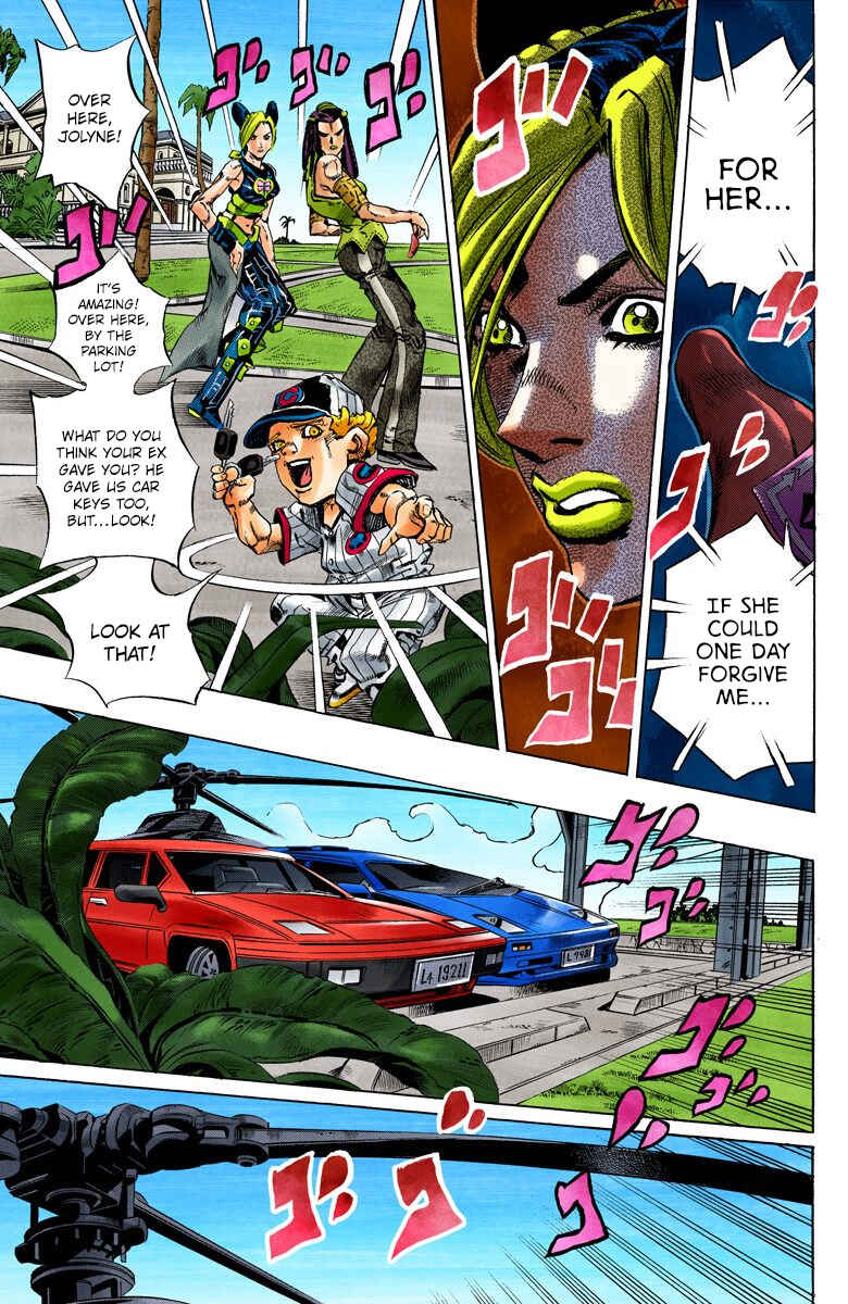 Page 12 Chapter 111 JoJos Bizarre Adventure, Part 6: Stone Ocean (Official Colored)