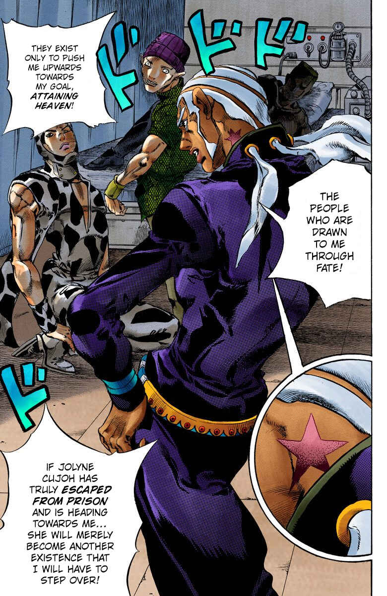 Page 16 Chapter 111 JoJos Bizarre Adventure, Part 6: Stone Ocean (Official Colored)