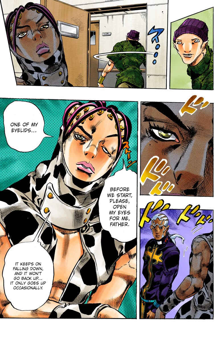 Page 18 Chapter 111 JoJos Bizarre Adventure, Part 6: Stone Ocean (Official Colored)