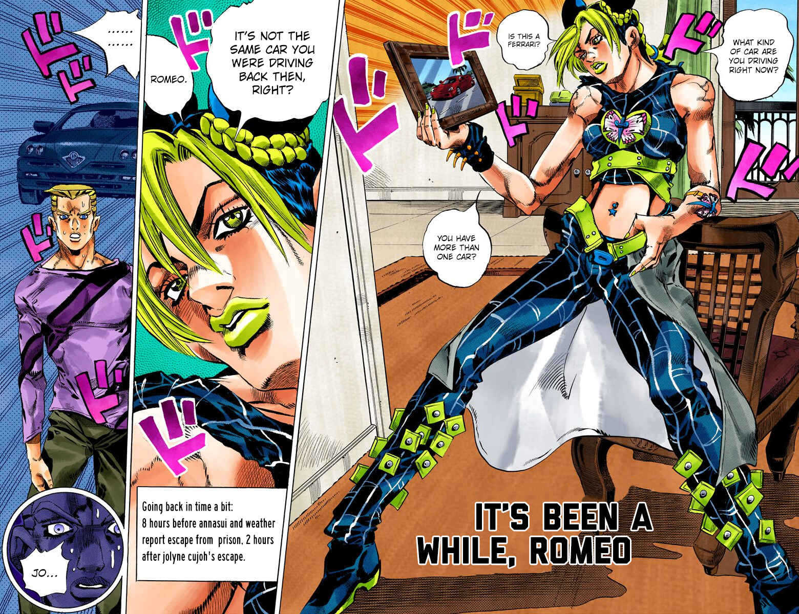 Page 2 Chapter 111 JoJos Bizarre Adventure, Part 6: Stone Ocean (Official Colored)