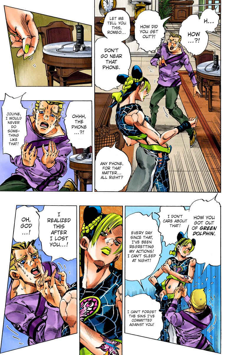 Page 4 Chapter 111 JoJos Bizarre Adventure, Part 6: Stone Ocean (Official Colored)