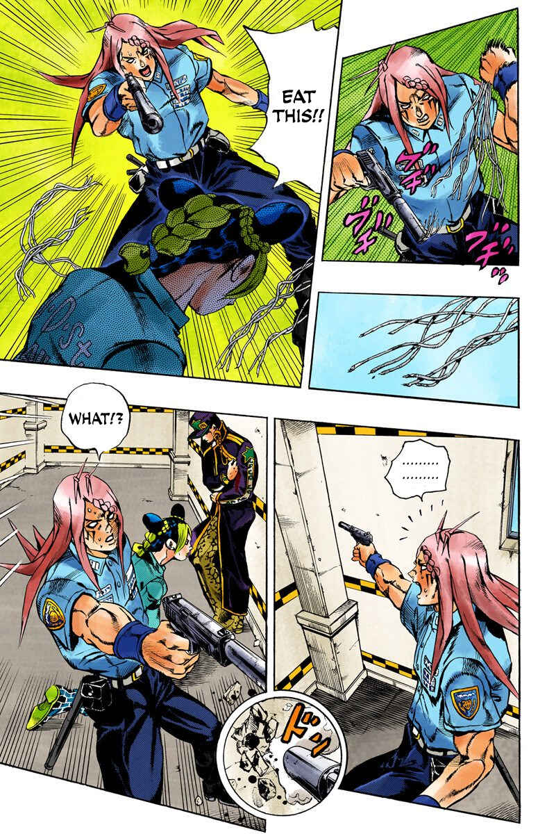 Page 15 Chapter 19 JoJos Bizarre Adventure, Part 6: Stone Ocean (Official Colored)
