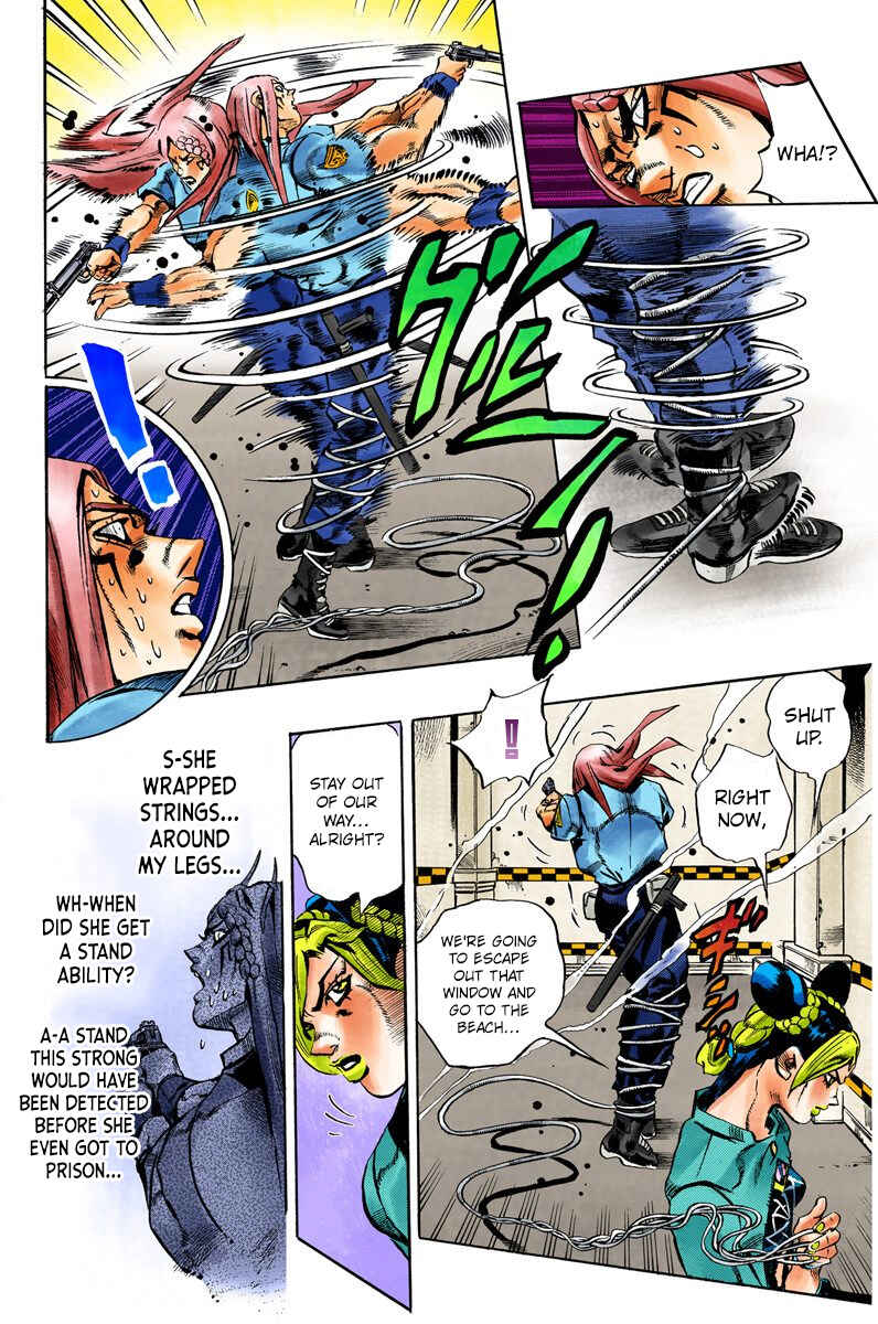 Page 16 Chapter 19 JoJos Bizarre Adventure, Part 6: Stone Ocean (Official Colored)