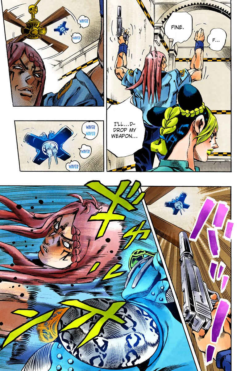 Page 17 Chapter 19 JoJos Bizarre Adventure, Part 6: Stone Ocean (Official Colored)