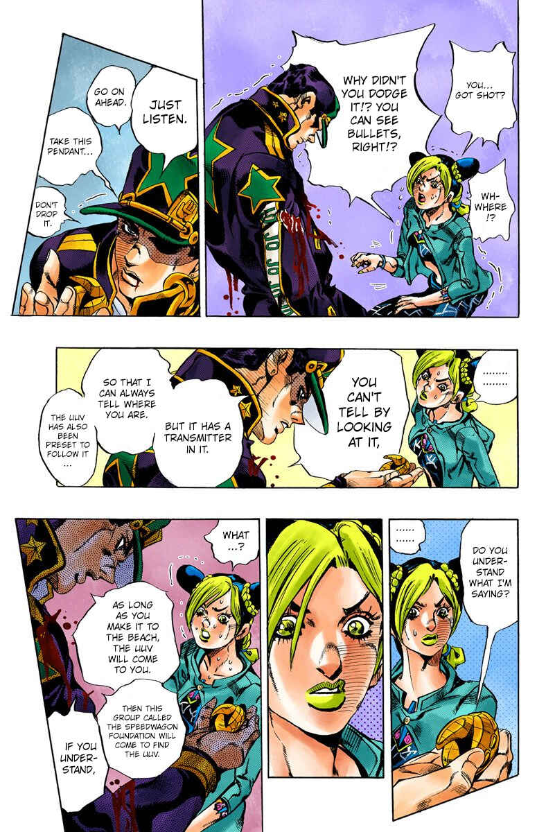 Page 9 Chapter 19 JoJos Bizarre Adventure, Part 6: Stone Ocean (Official Colored)