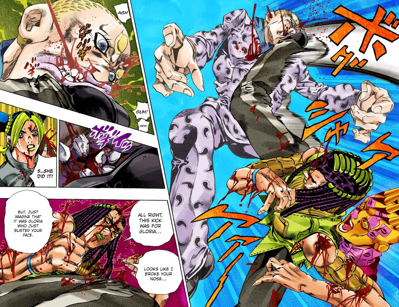 Page 11 Chapter 57 JoJos Bizarre Adventure, Part 6: Stone Ocean (Official Colored)
