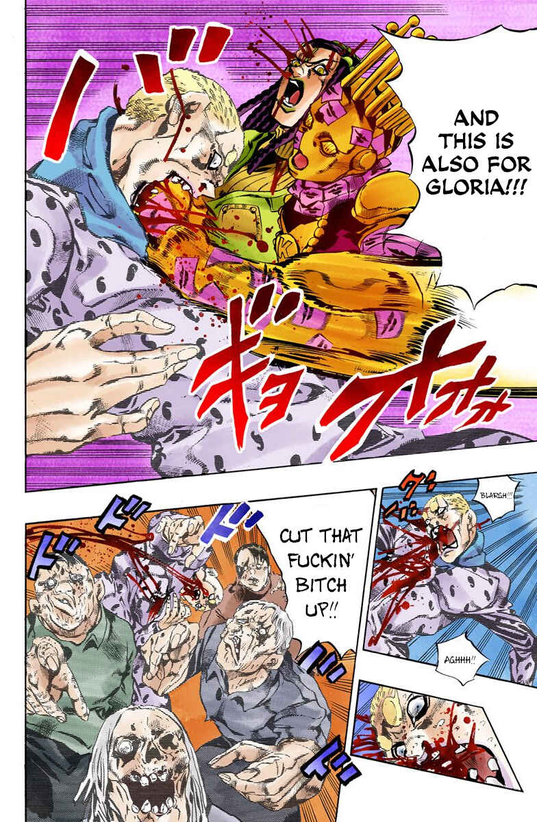Page 12 Chapter 57 JoJos Bizarre Adventure, Part 6: Stone Ocean (Official Colored)
