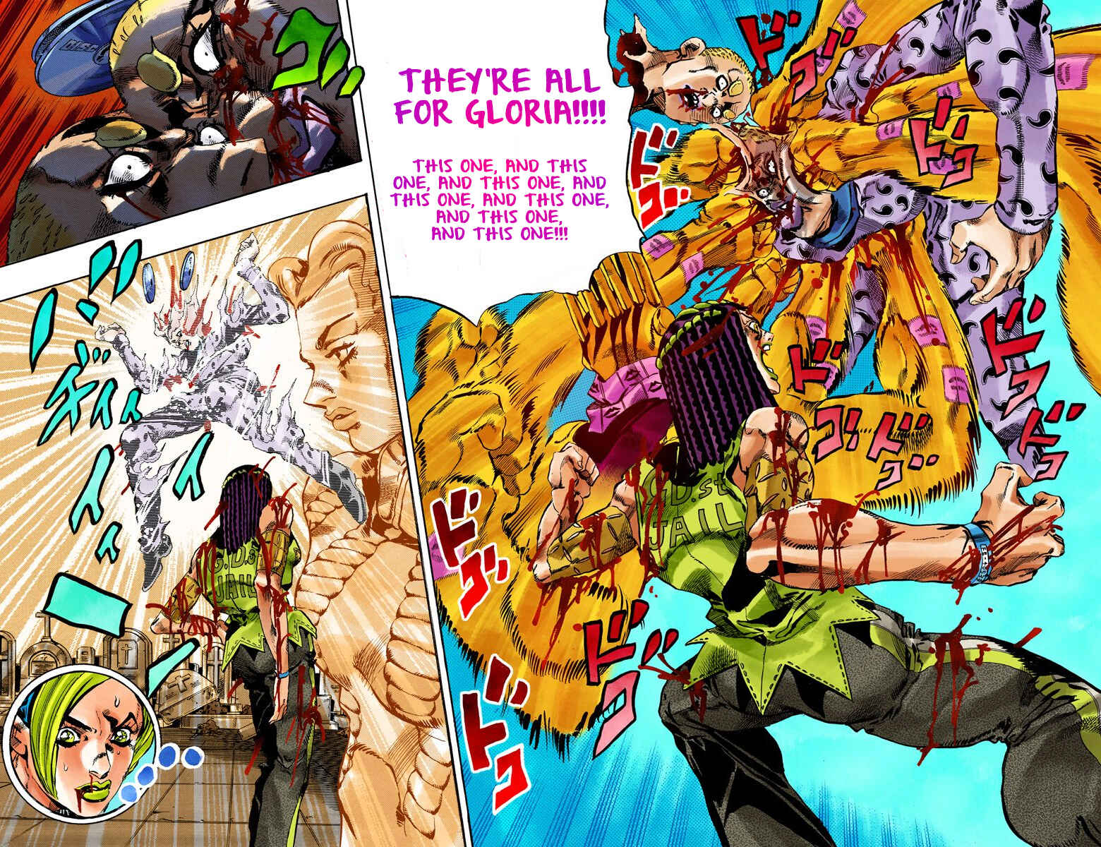 Page 14 Chapter 57 JoJos Bizarre Adventure, Part 6: Stone Ocean (Official Colored)