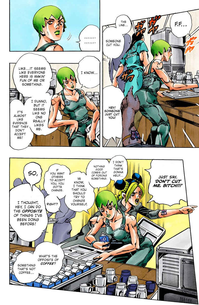 Page 2 Chapter 51 JoJos Bizarre Adventure, Part 6: Stone Ocean (Official Colored)
