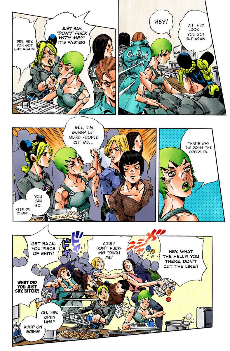 Page 4 Chapter 51 JoJos Bizarre Adventure, Part 6: Stone Ocean (Official Colored)