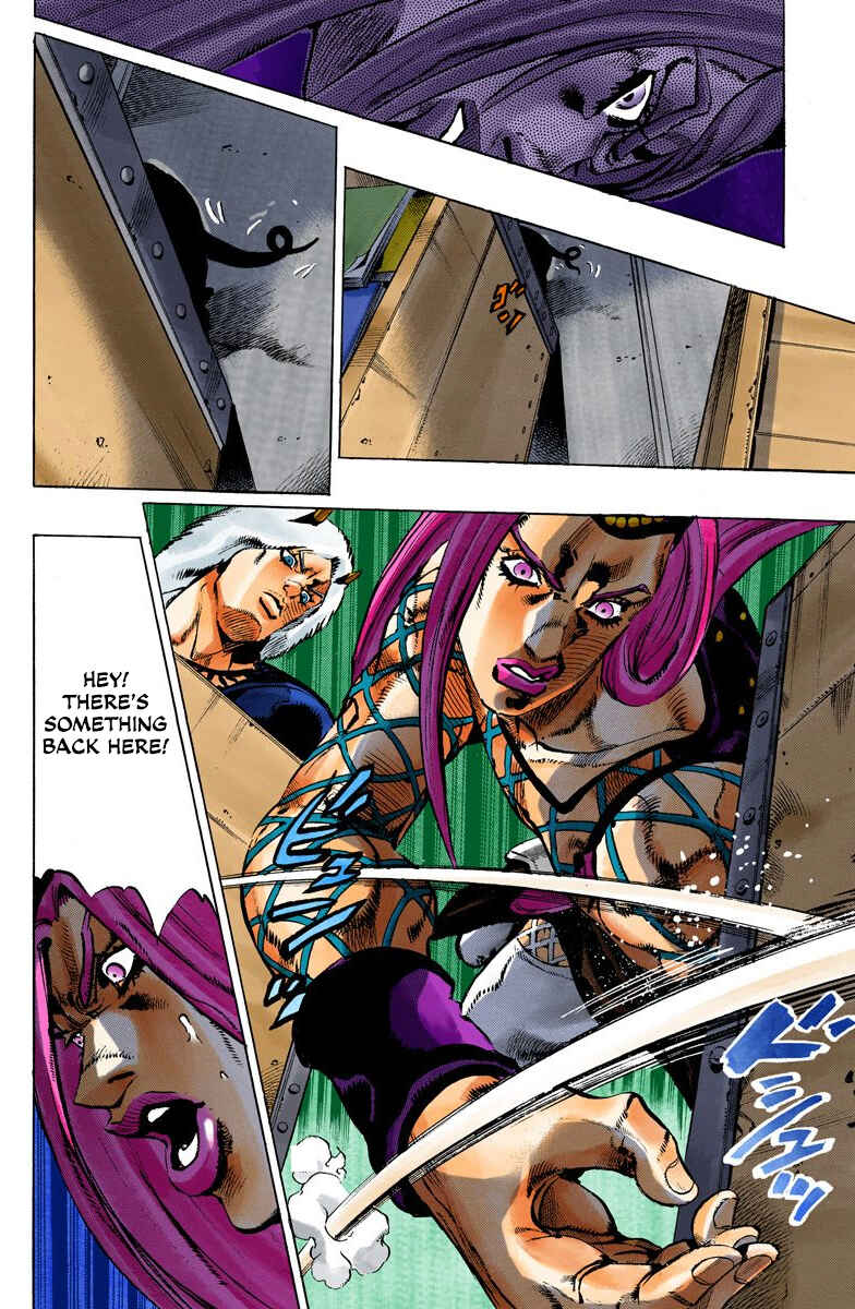 Page 15 Chapter 104 JoJos Bizarre Adventure, Part 6: Stone Ocean (Official Colored)
