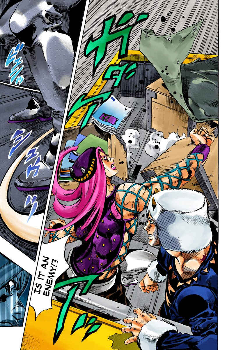 Page 16 Chapter 104 JoJos Bizarre Adventure, Part 6: Stone Ocean (Official Colored)