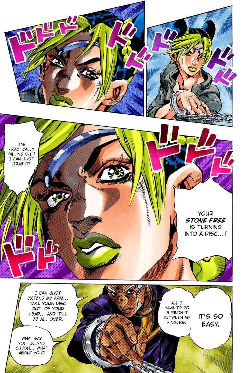 Page 15 Chapter 93 JoJos Bizarre Adventure, Part 6: Stone Ocean (Official Colored)