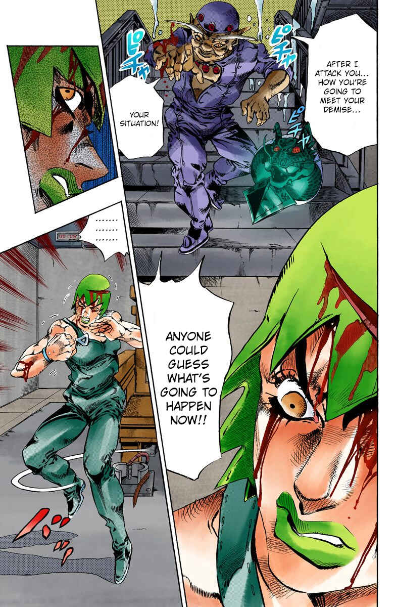 Page 14 Chapter 72 JoJos Bizarre Adventure, Part 6: Stone Ocean (Official Colored)