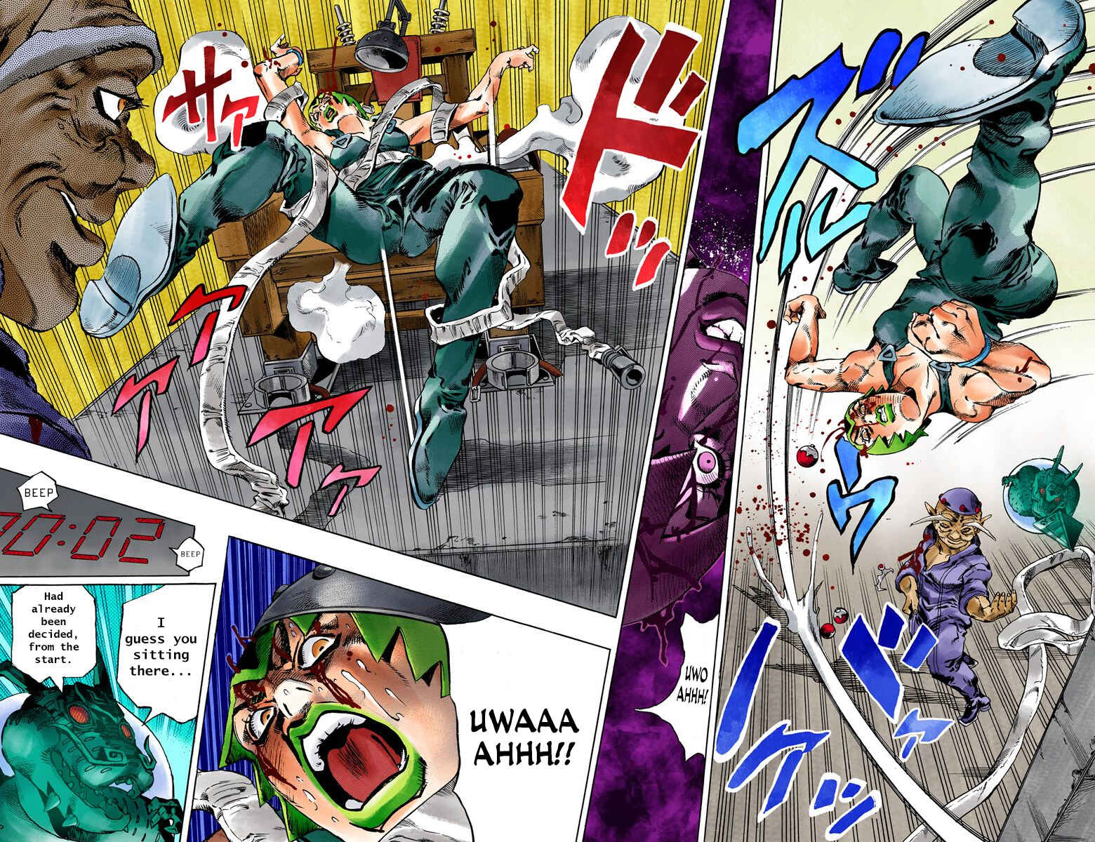 Page 17 Chapter 72 JoJos Bizarre Adventure, Part 6: Stone Ocean (Official Colored)