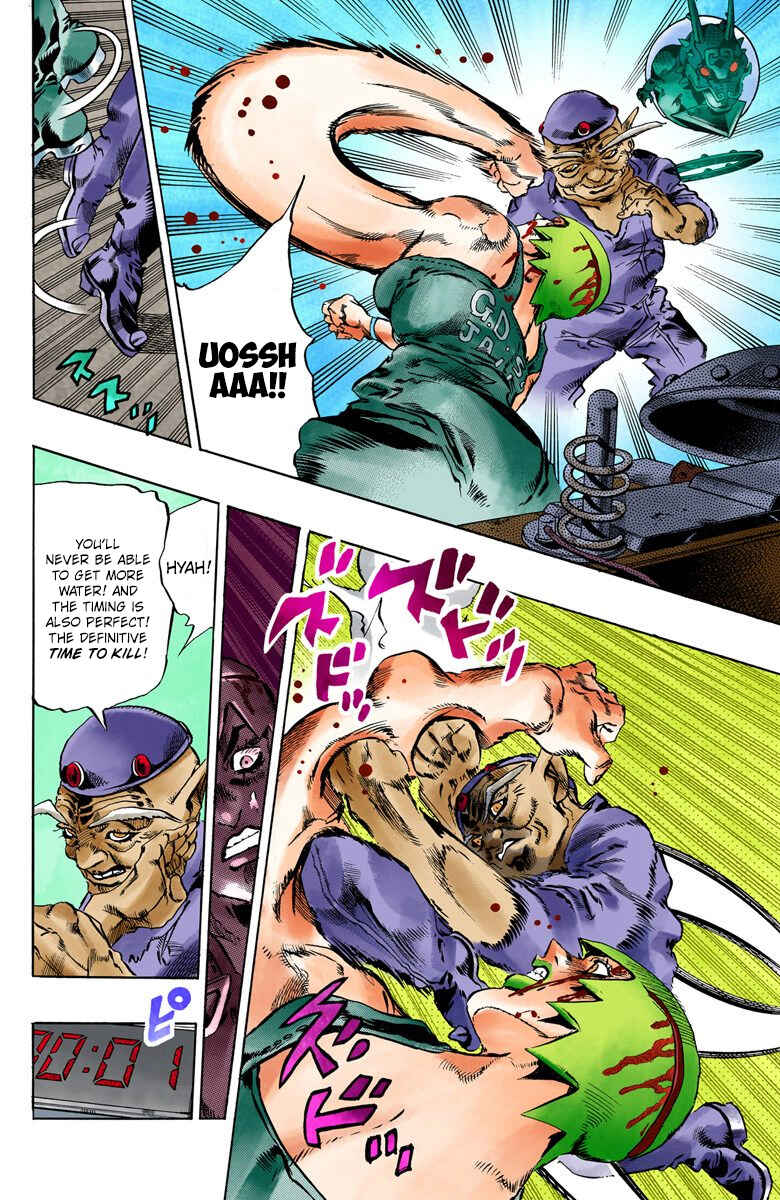 Page 18 Chapter 72 JoJos Bizarre Adventure, Part 6: Stone Ocean (Official Colored)