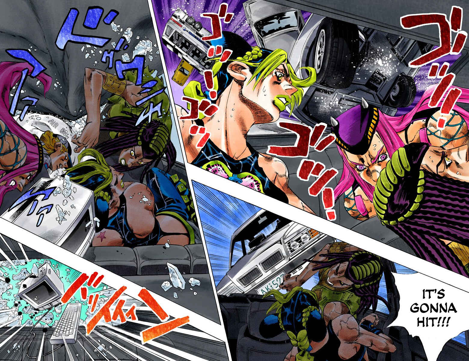 Page 10 Chapter 139 JoJos Bizarre Adventure, Part 6: Stone Ocean (Official Colored)