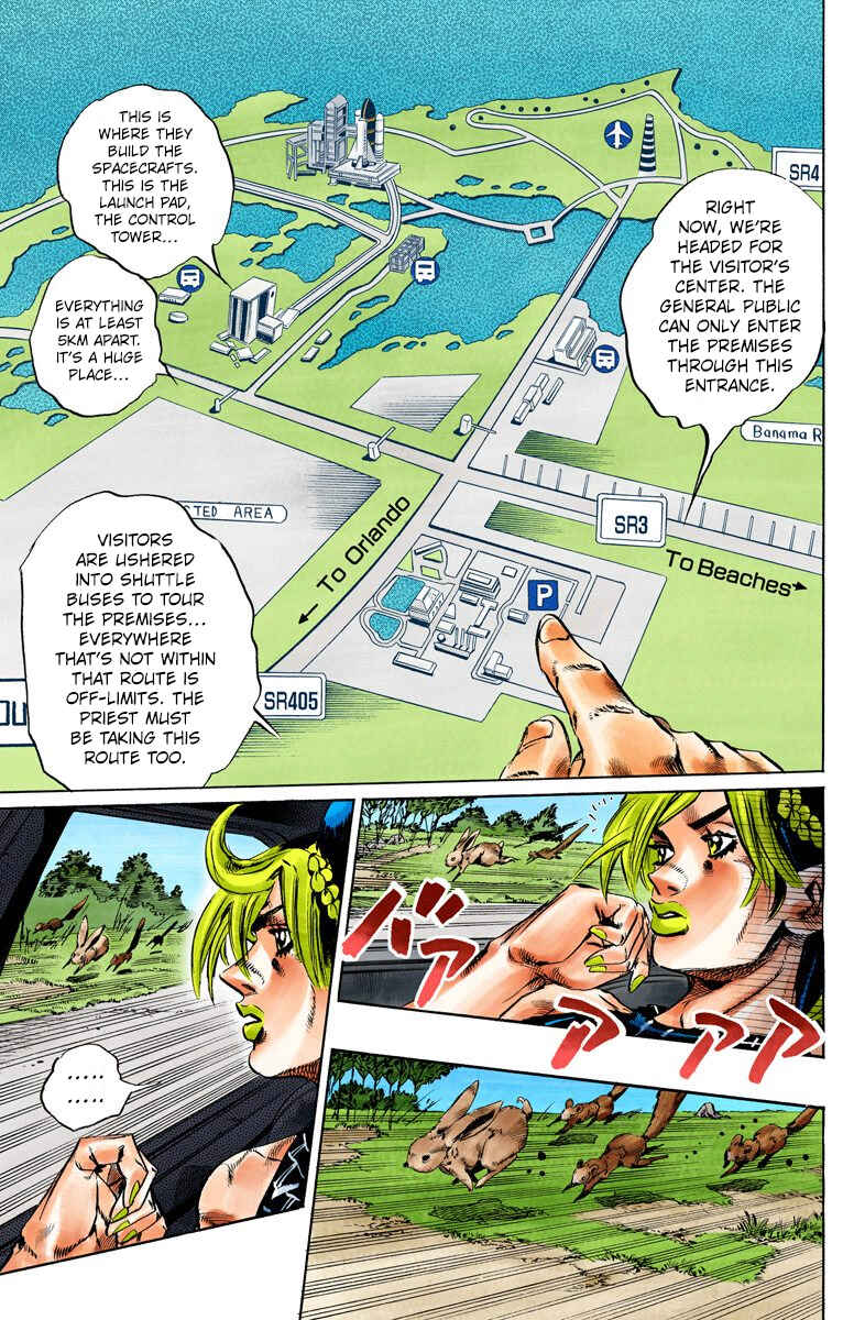 Page 3 Chapter 139 JoJos Bizarre Adventure, Part 6: Stone Ocean (Official Colored)