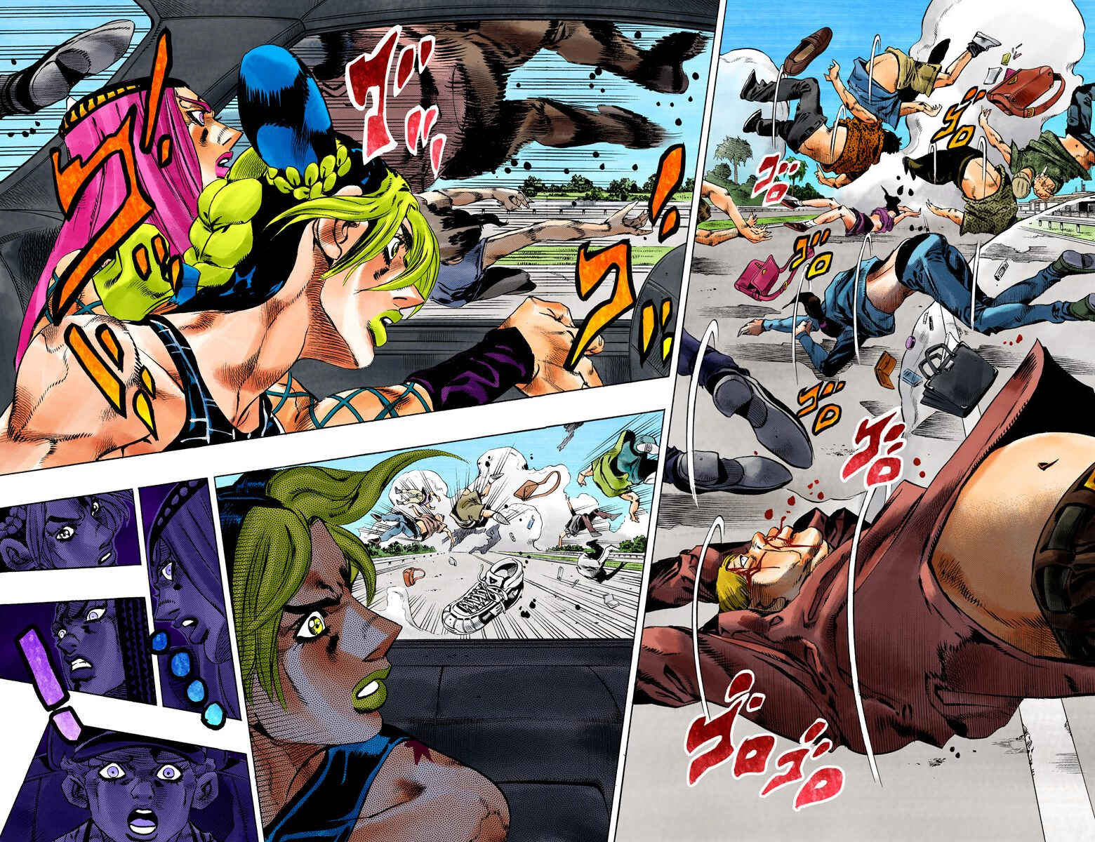 Page 8 Chapter 139 JoJos Bizarre Adventure, Part 6: Stone Ocean (Official Colored)
