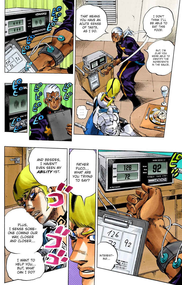 Page 12 Chapter 118 JoJos Bizarre Adventure, Part 6: Stone Ocean (Official Colored)