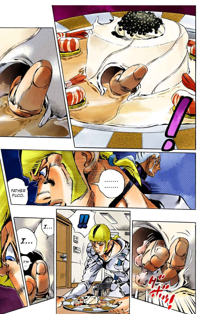 Page 15 Chapter 118 JoJos Bizarre Adventure, Part 6: Stone Ocean (Official Colored)